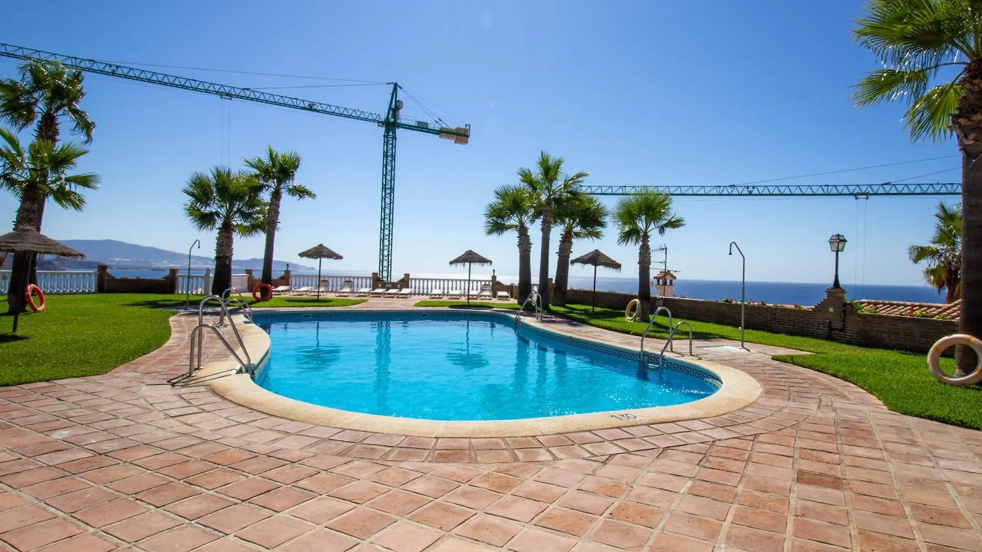 度假居 Rentitspain Casa Lambda, Vistas Al Mar, Piscina Y Confort 阿尔姆尼卡
